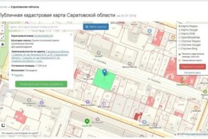 Кадастровая публичная карта саратовский район